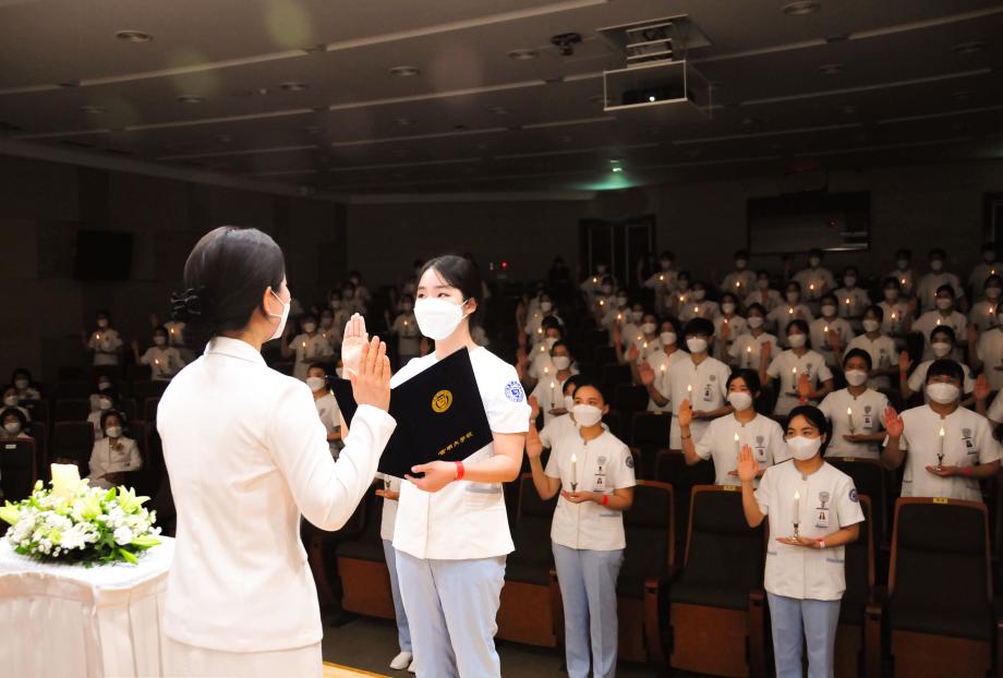 세명대학교 간호학과, 제25회 나이팅게일 선서식 개최